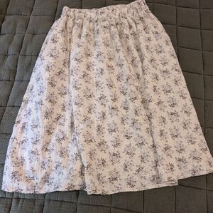 Floral skirt
